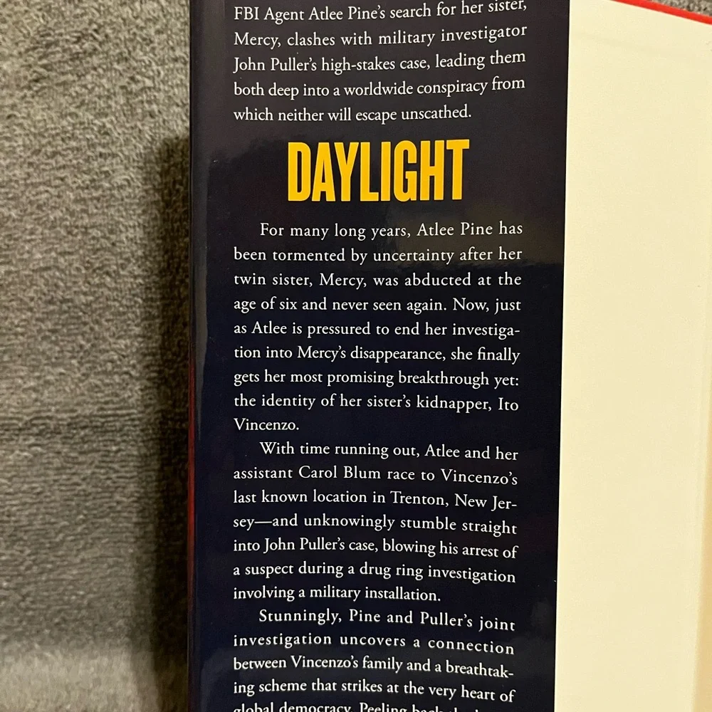 David Baldacci Hardcover Book Set - The Edge, One Good Deed,  Daylight